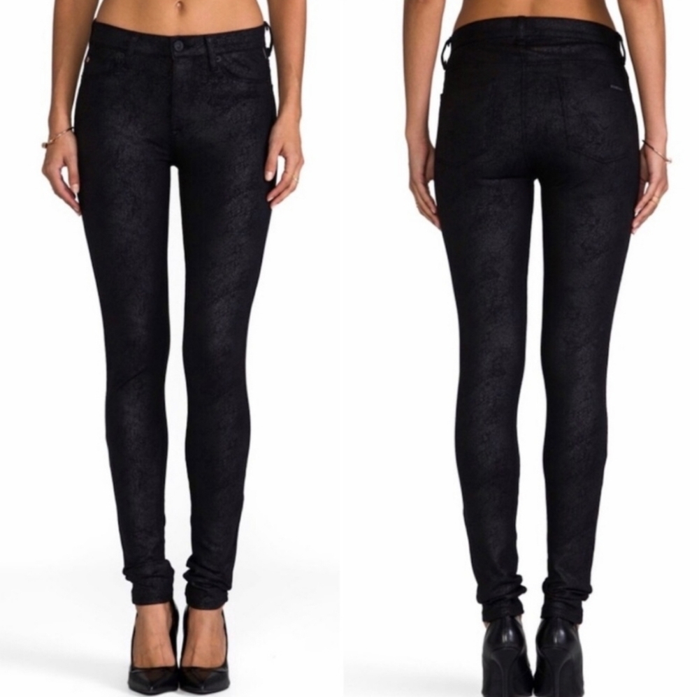 Hudson Nico mid-rise super skinny jeans